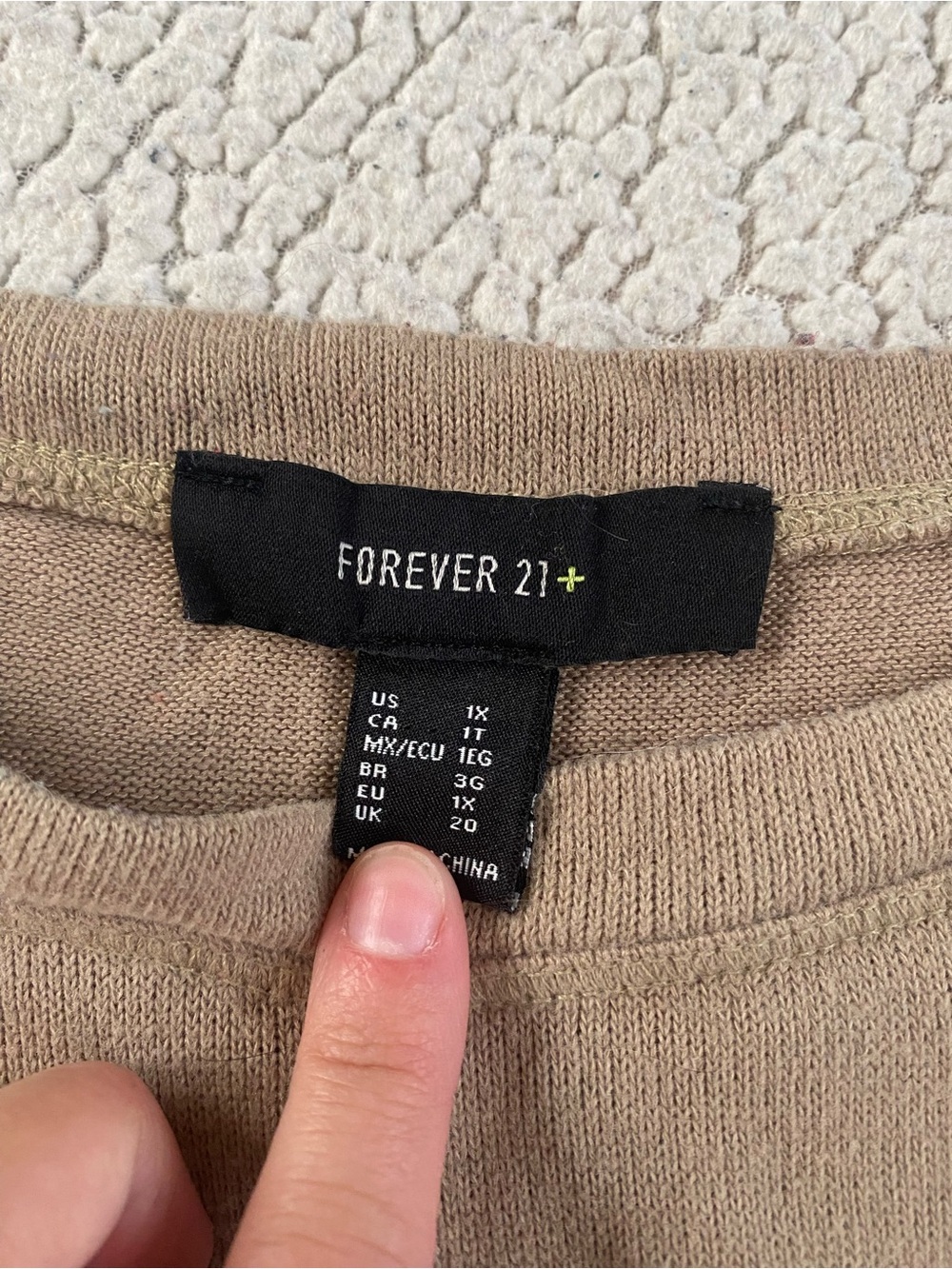 Forever 21 Tan Colorado Graphic Crewneck Shirt - Picture 5 of 5